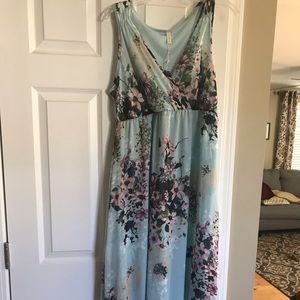 Maternity Pink Blush Dress